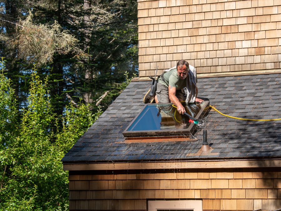 Skylight Cleaning From Bulls Eye Clean Windows